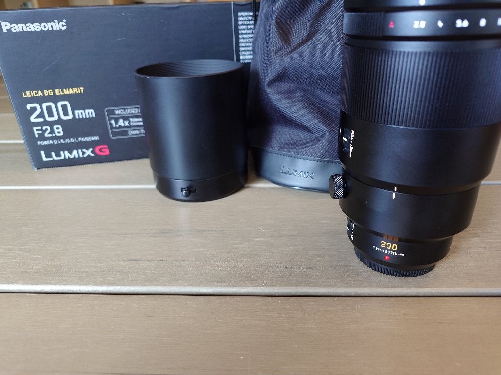 Panasonic Leica DG Elmarit 200mm F/2.8 Power OIS Lumix G, Ophalen, Micro Four Thirds, Telelens, Zo goed als nieuw
