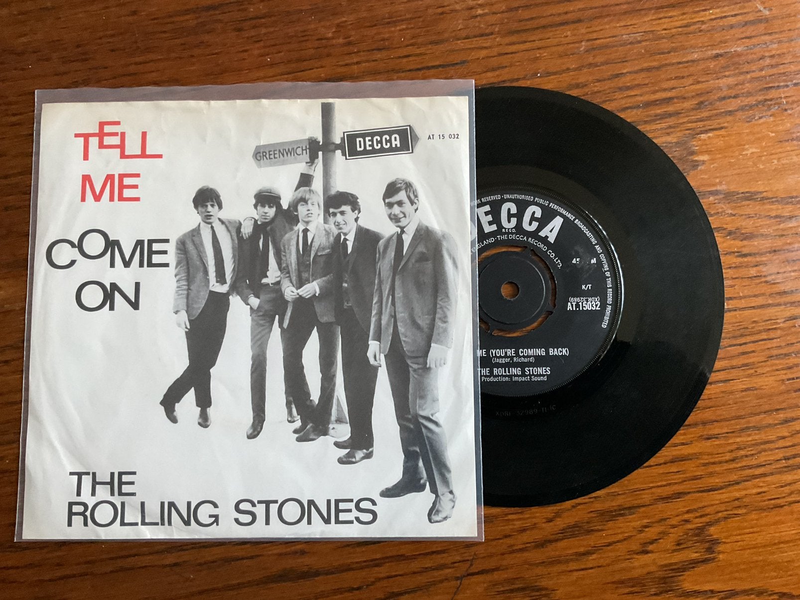 Rolling Stones. Tell Me, Ophalen of Verzenden, Zo goed als nieuw