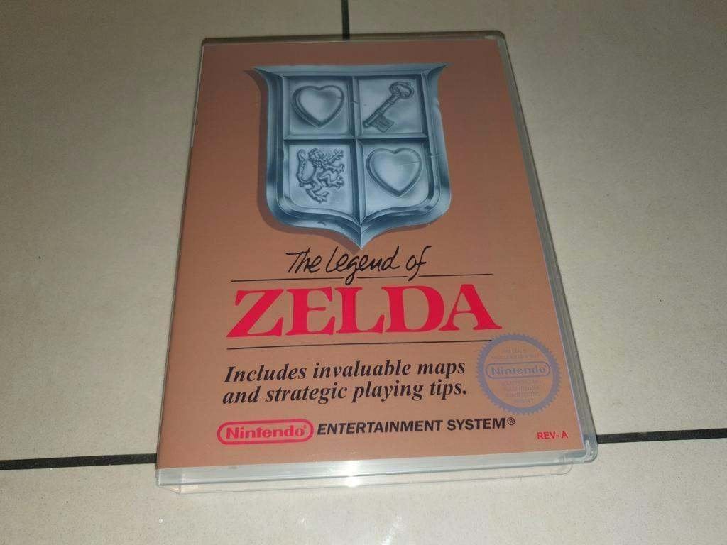 The Legend of Zelda NES Game Case, Spelcomputers en Games, Games | Nintendo NES, Zo goed als nieuw, Avontuur en Actie, 1 speler