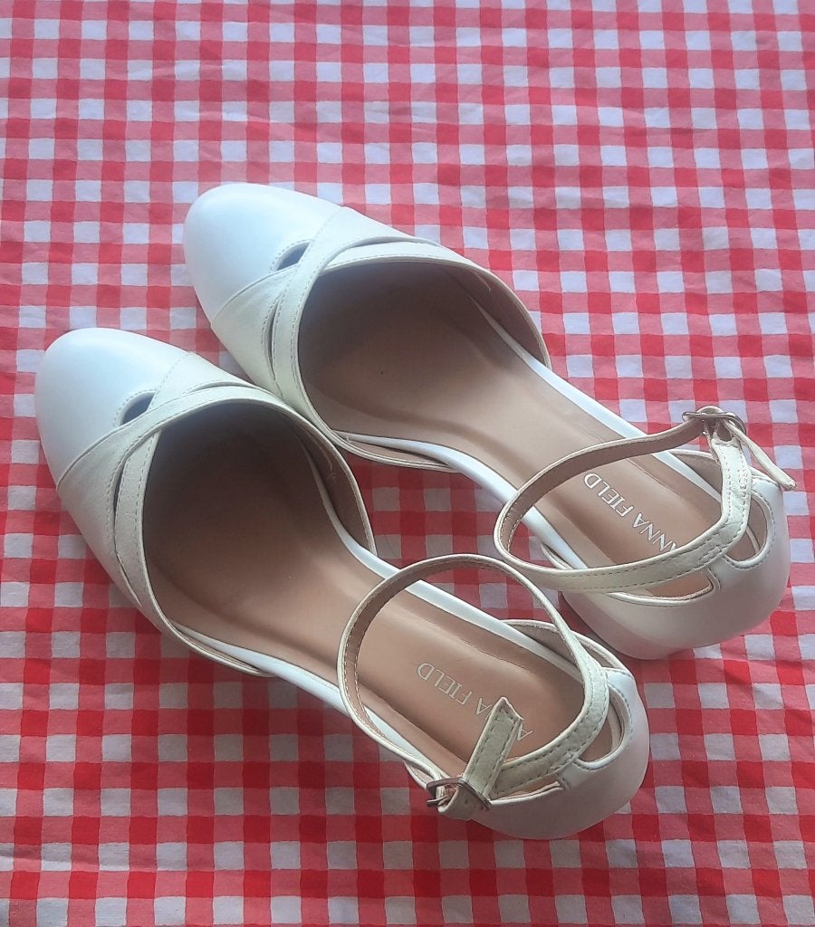 Mooie hakken maat 41, Anna Field, Schoenen met lage hakken, Verzenden, Wit
