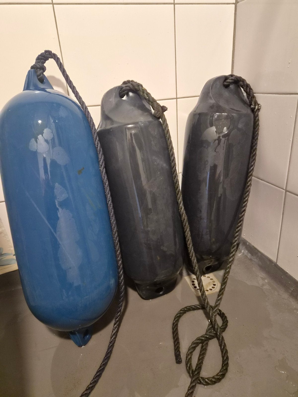 Stootwillen / Fenders voor boot - 3 stuks, Ophalen of Verzenden, Gebruikt, Overige typen