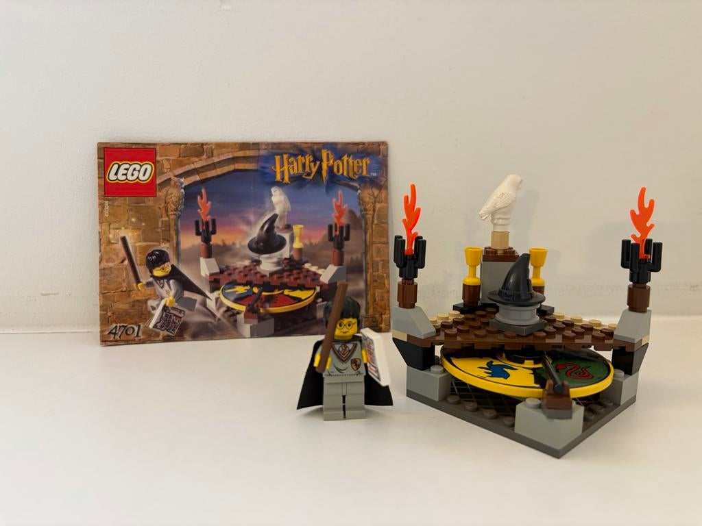Lego Harry Potter 4701 Sorteerhoed - 99% compleet + boekje, Lego, Harry Potter, Ophalen of Verzenden, Zo goed als nieuw