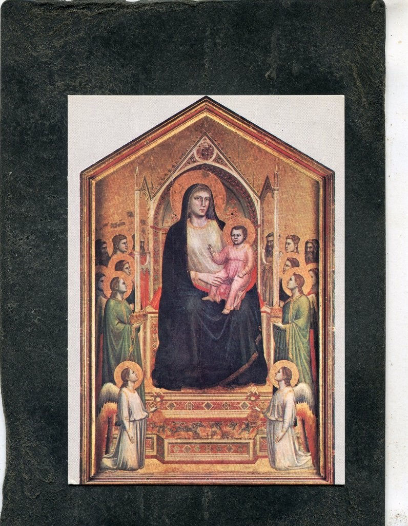 Ansicht Giotto - Madonna in Trono, Verzenden, 1980 tot heden, Ongelopen, Overige thema's