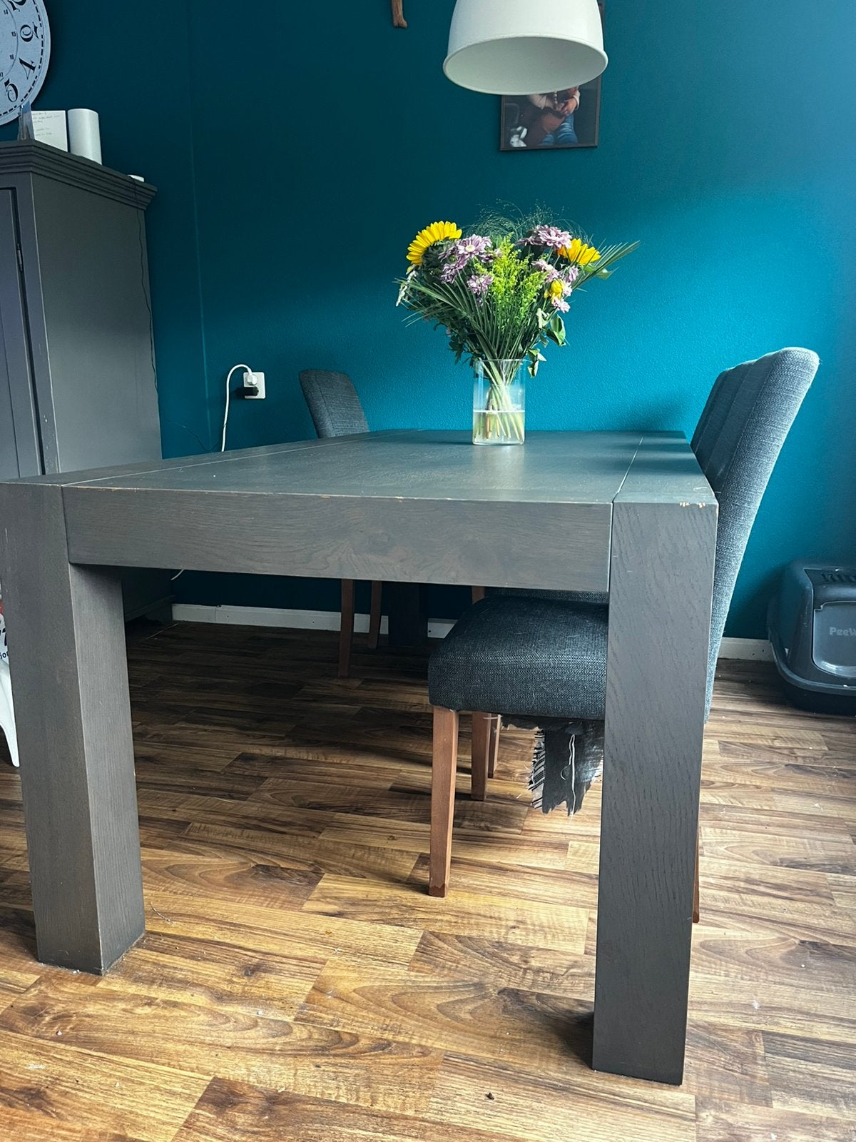 Eettafel 6 personen gratis, Ophalen, Gebruikt, 200 cm of meer, 50 tot 100 cm