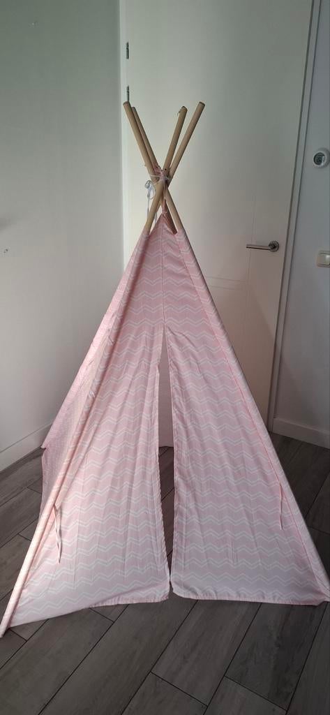 Roze tipi / speeltent, Ophalen, Overige materialen