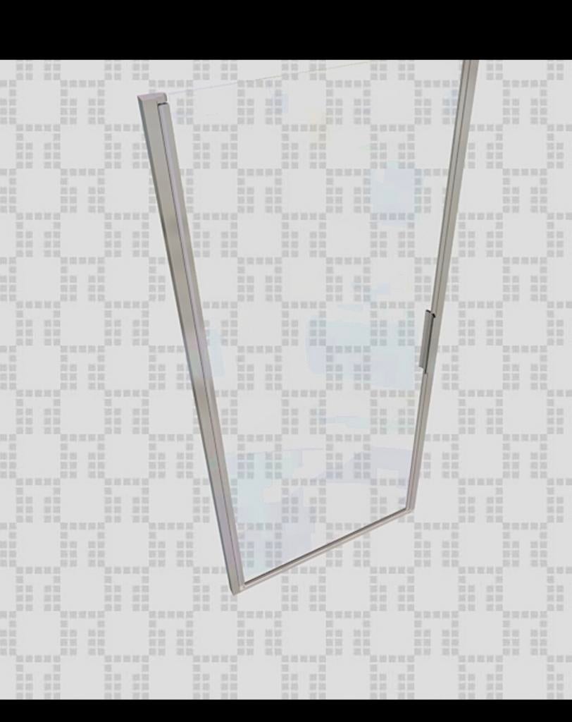 1delige draaideur voor douche nis, Ophalen of Verzenden, Nieuw, Glas, Douche