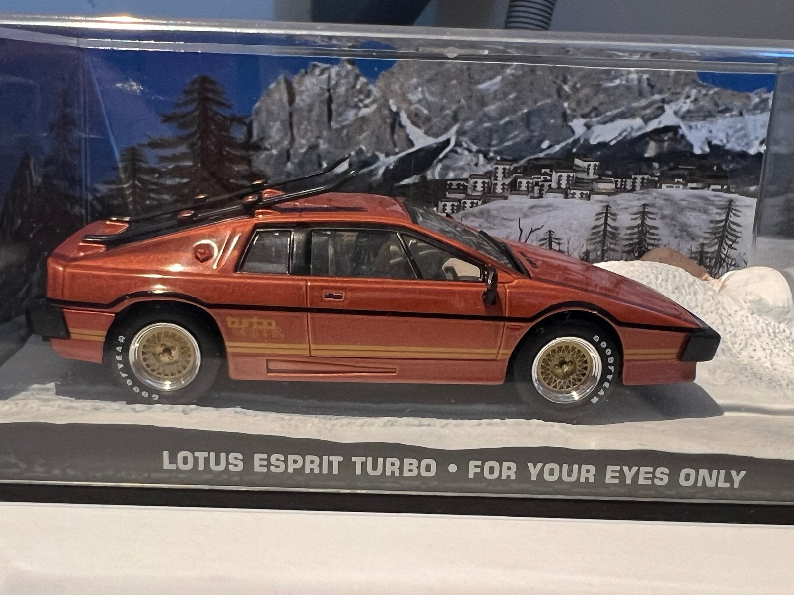 Lotus Esprit Turbo 'For Your Eyes Only' modelauto, Ophalen of Verzenden, Zo goed als nieuw, Auto, Overige merken