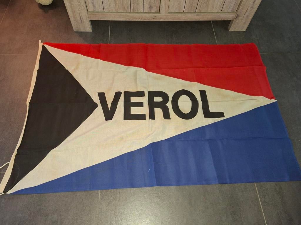 Scheepvaart vlag verol, Ophalen of Verzenden, Zo goed als nieuw, Reclamebord