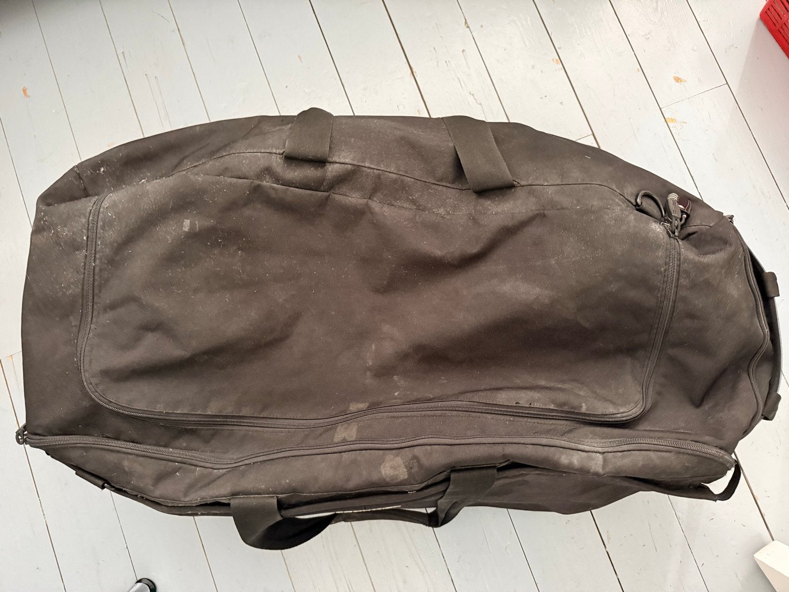 Grote zwarte reistas met wieltjes - TRUNK CO by Samsonite, 30 cm of meer, Gebruikt, Zwart, Uitschuifbare handgreep