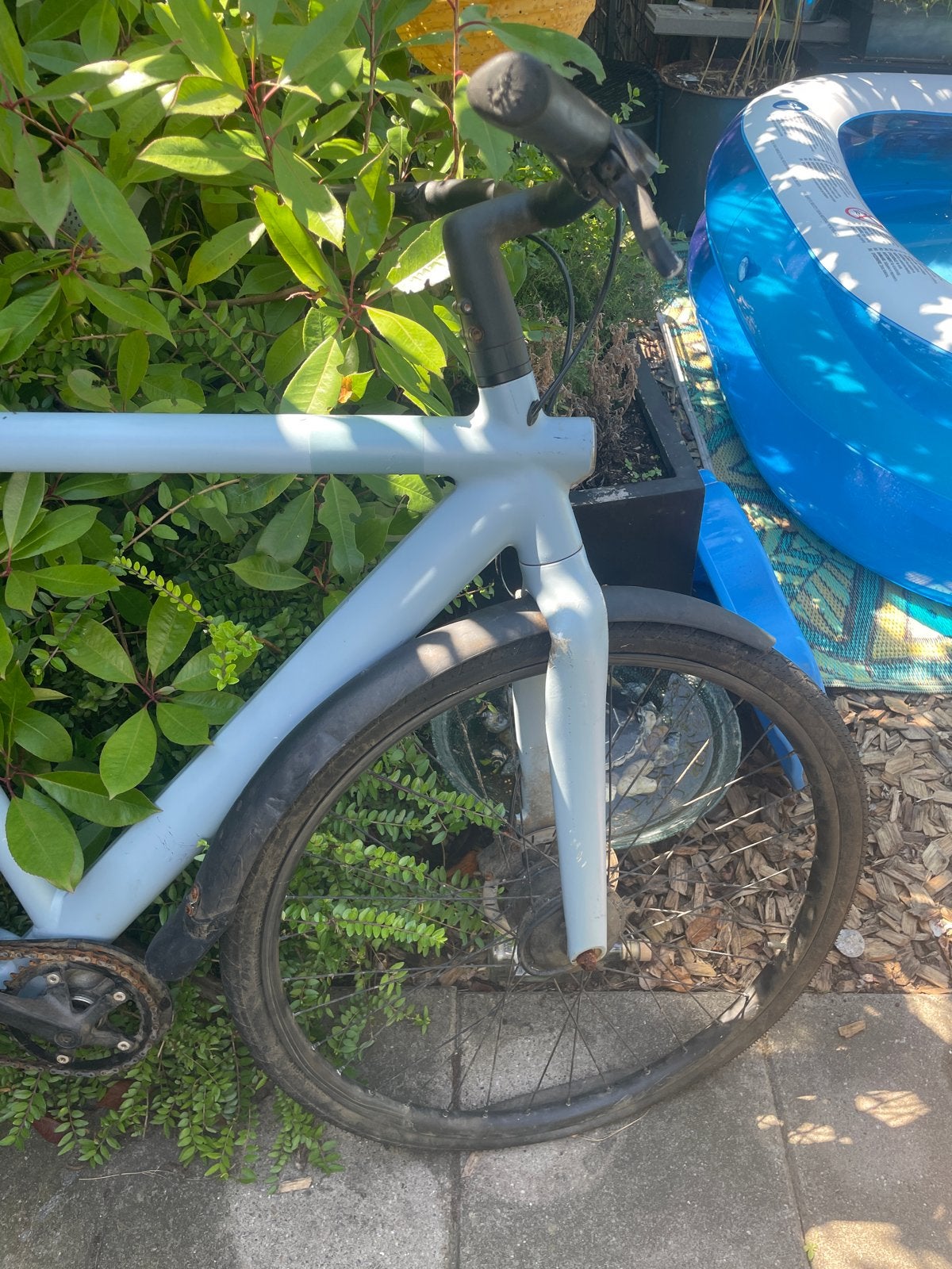 Vanmoof S3 Blauw - Defect projectfiets, Fietsen en Brommers, Elektrische fietsen, 59 cm of meer, Ophalen of Verzenden, Gebruikt