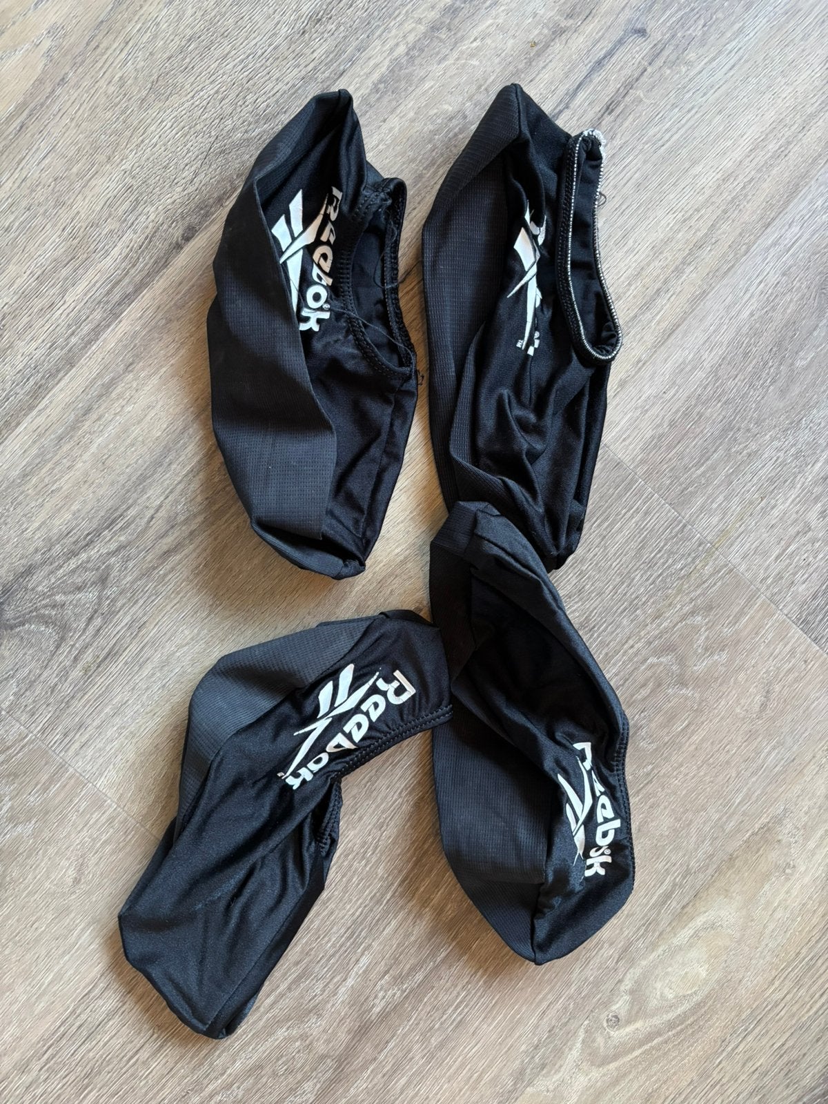 2 Reebok schaatsmatjes met hoesjes, Ophalen, Gebruikt