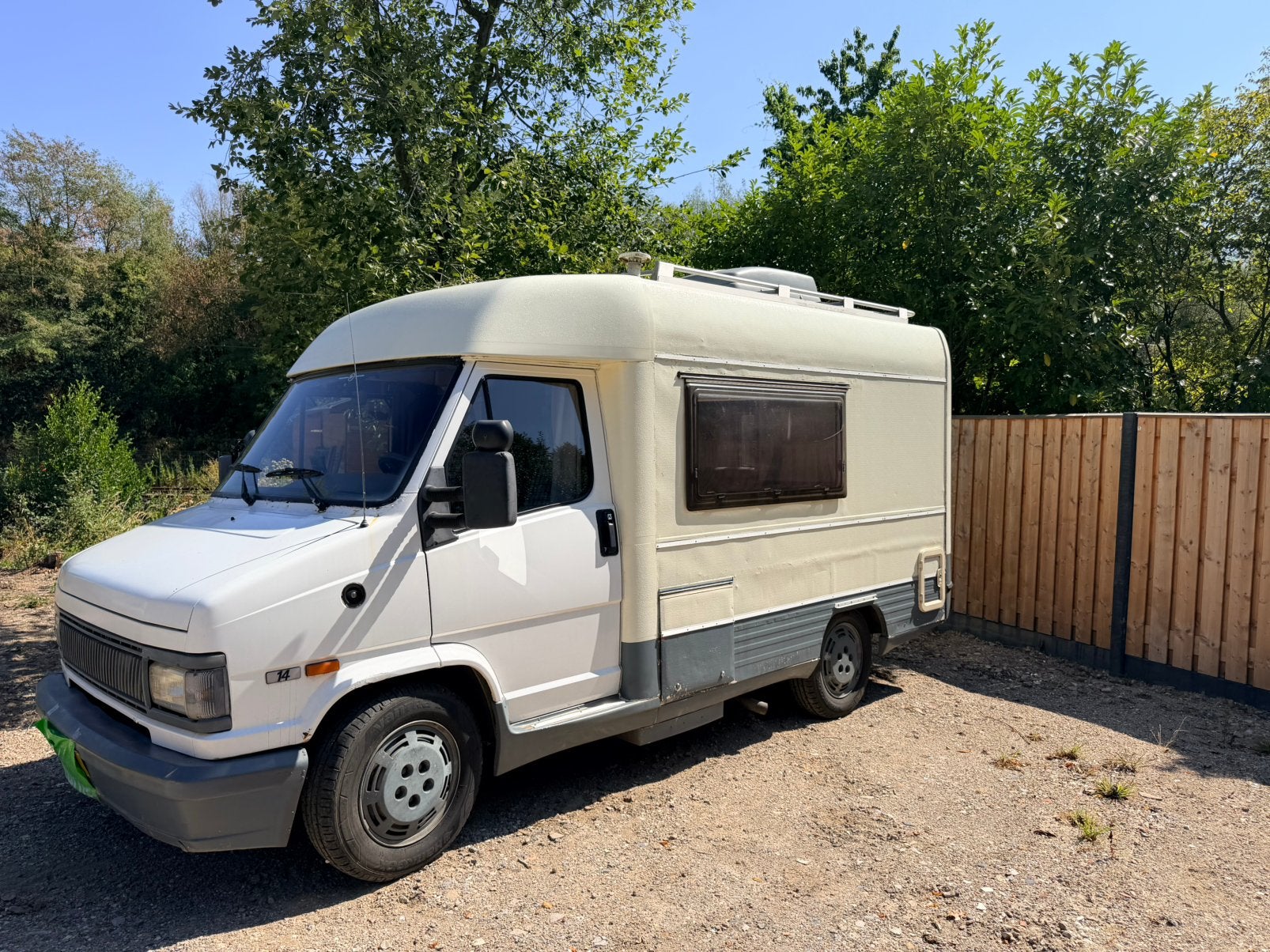 TE KOOP: Fiat 290 Camper Wit, Standaard zit, Fiat, Tot en met 2, 7 tot 12 maanden geleden