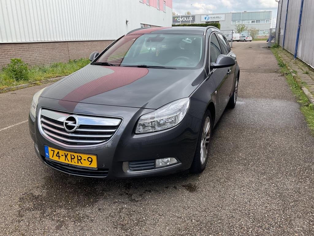 Opel Insignia Sports Tourer 1.8 Edition Navi 2010, Stof, Gebruikt, Zwart, 4 cilinders