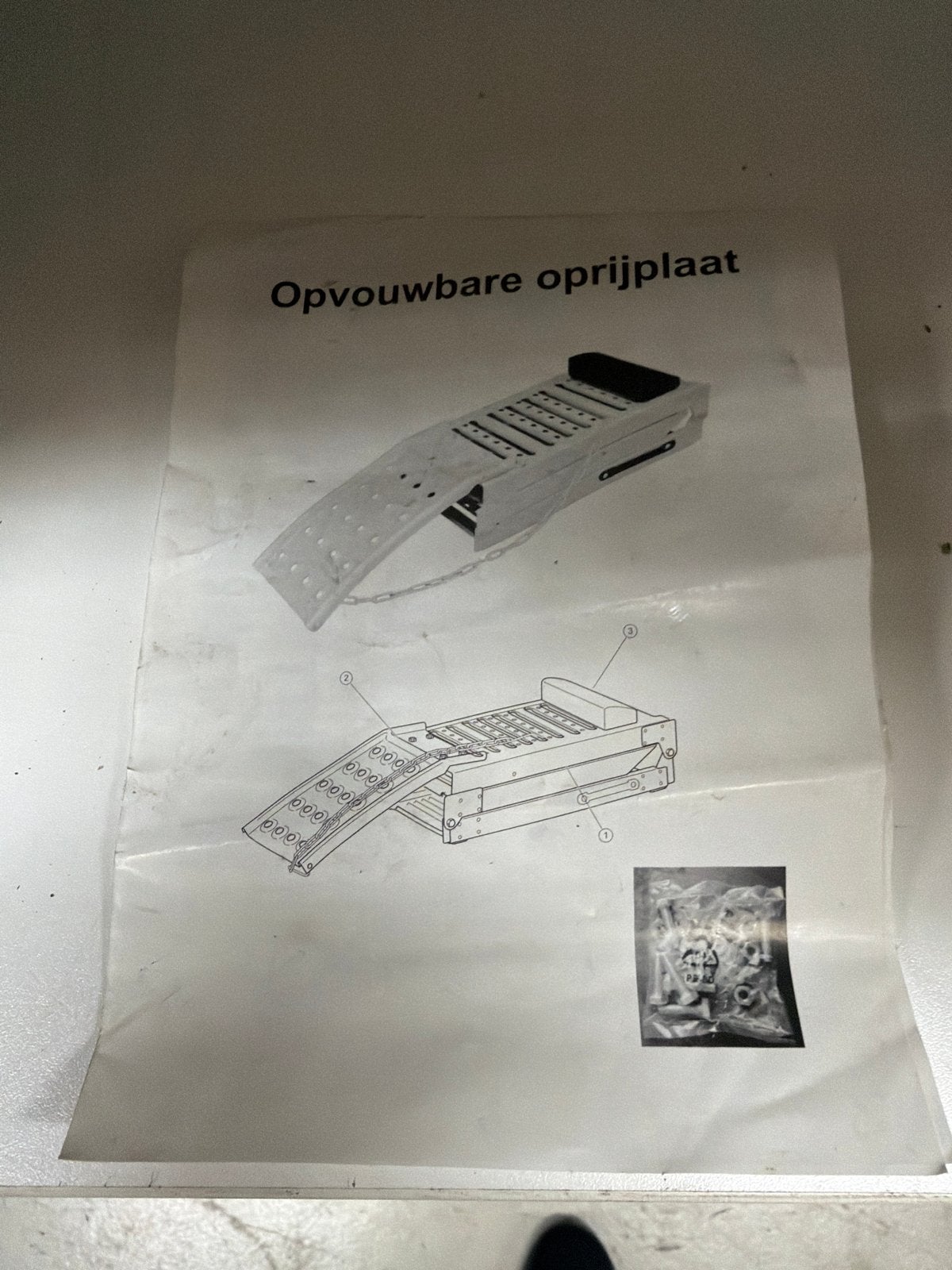 Opvouwbare Opritplaat - Handig en Draagbaar, Auto diversen, Autogereedschap, Ophalen of Verzenden, Nieuw