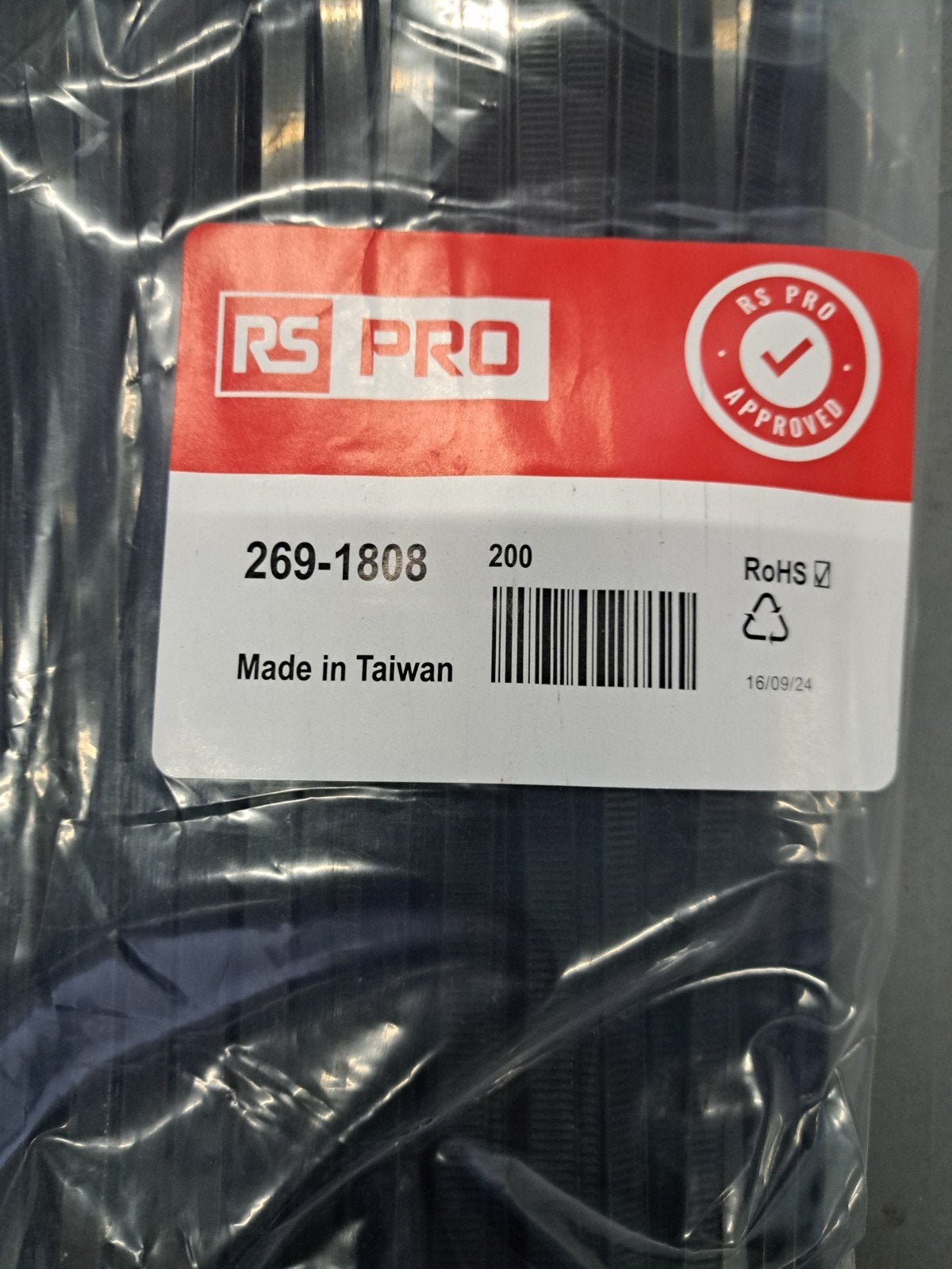 RS PRO Kabelbinders - Diverse maten en aantallen, Nieuw, Ophalen of Verzenden, Nvt, Nvt