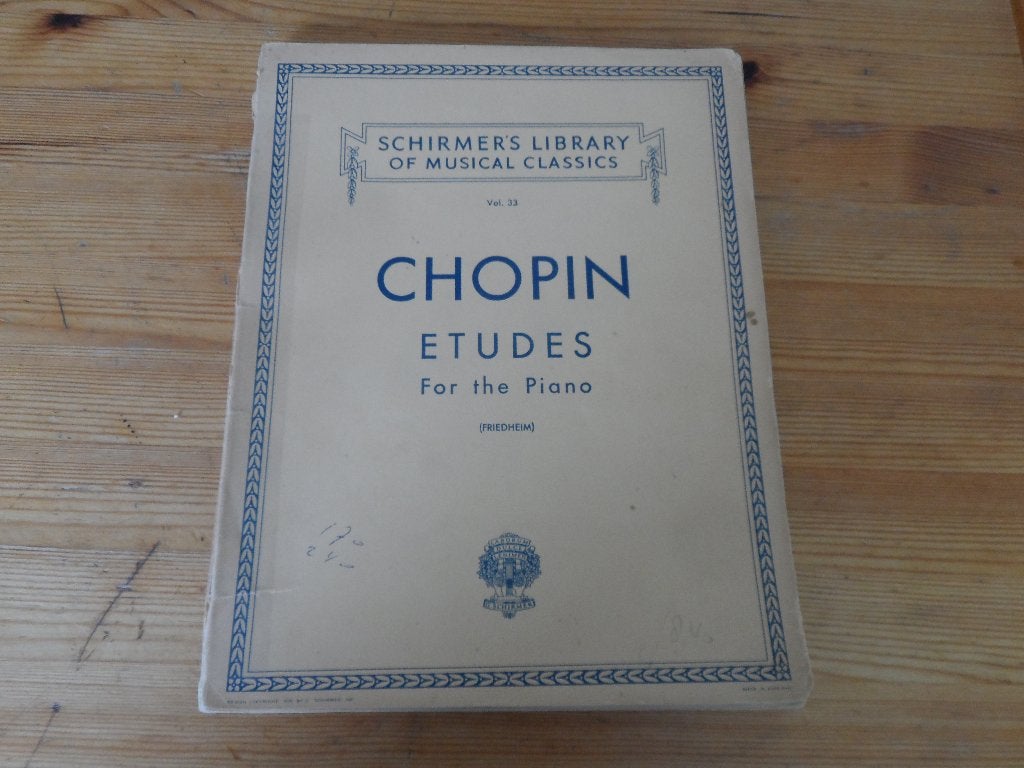 Chopin - etudes - op. 10 / 25, Gebruikt, Klassiek, Ophalen of Verzenden, Artiest of Componist