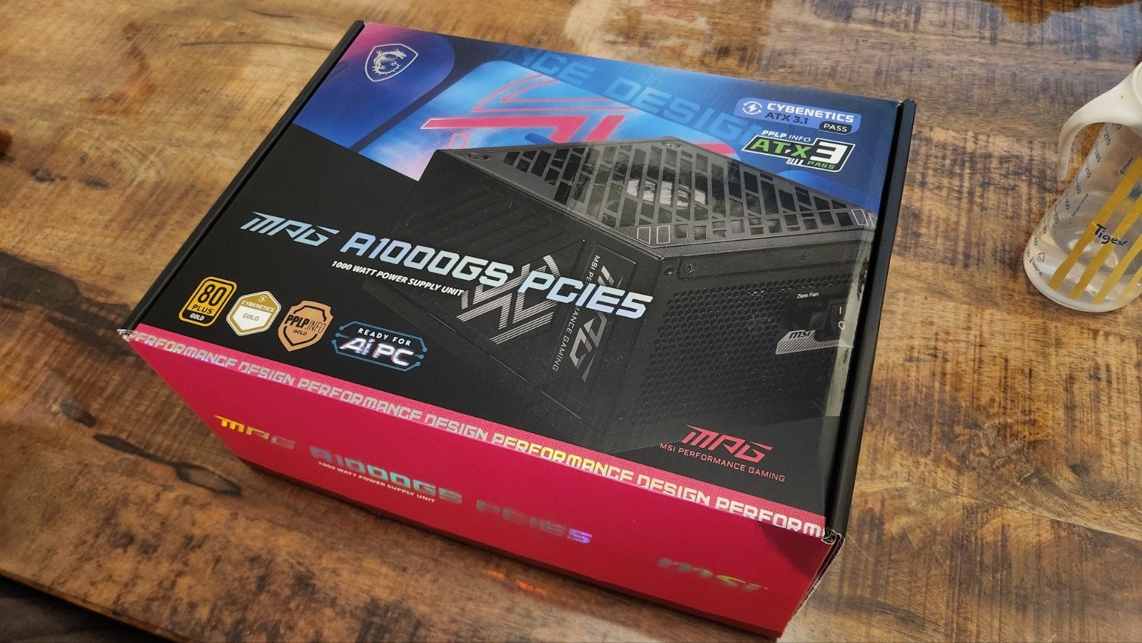Msi MPG A1000GS PCIE5, Ophalen, Nieuw