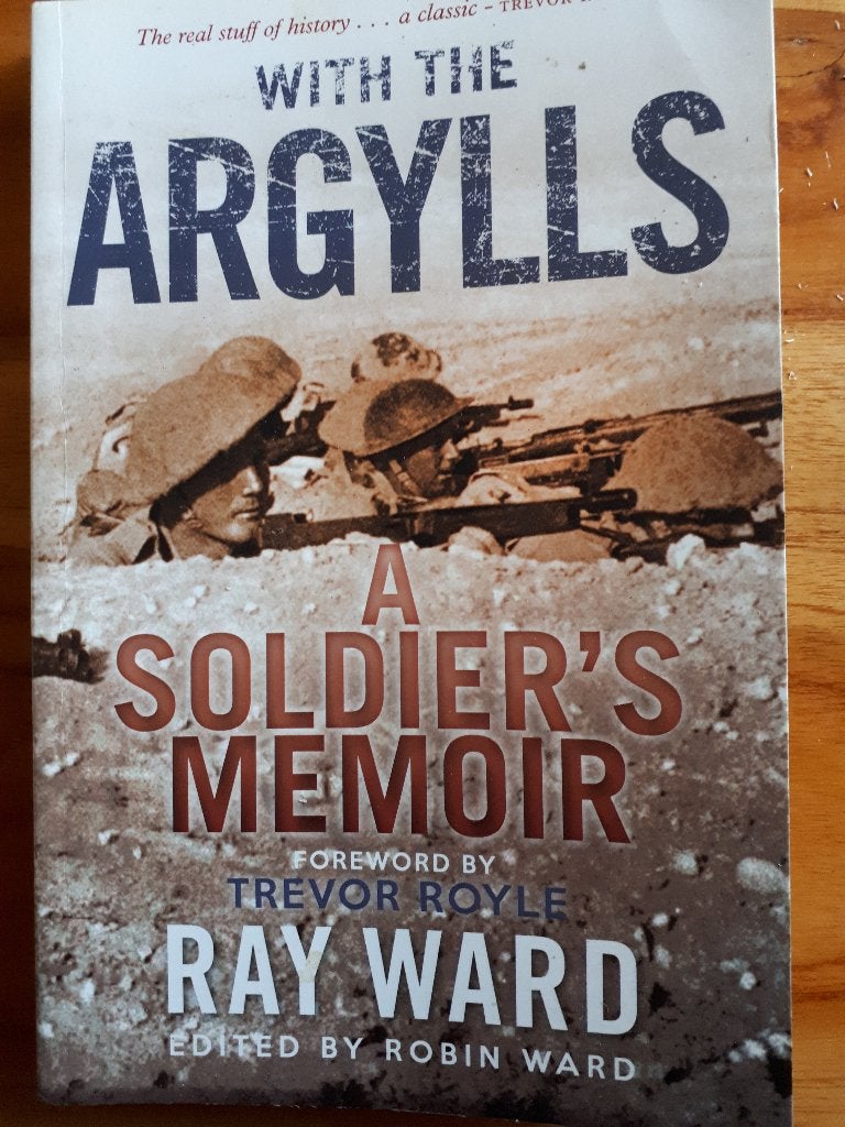 With the Argylls a soldiers memoir sutherland highlanders, Ray Ward, Ophalen of Verzenden, Landmacht, Tweede Wereldoorlog