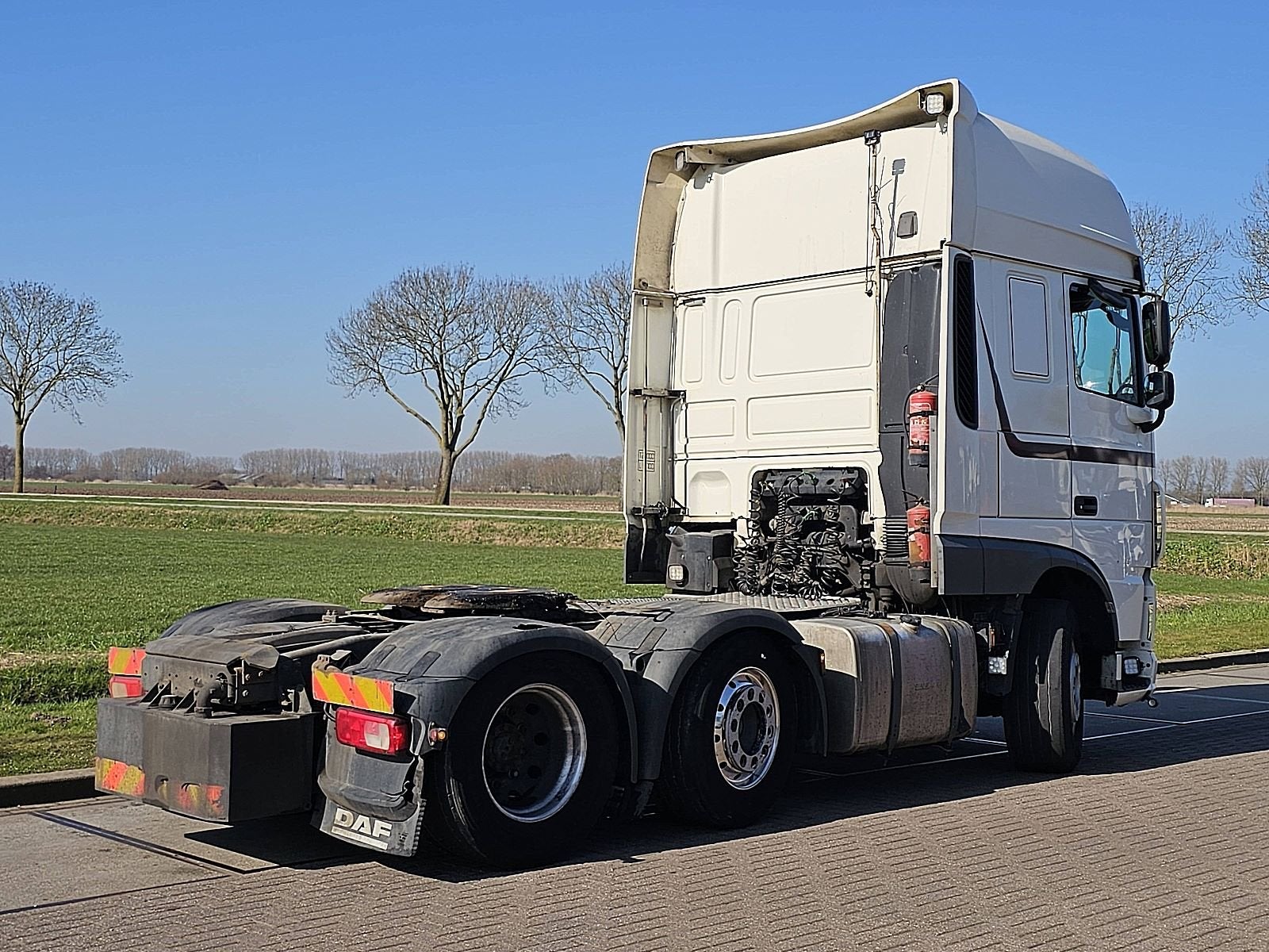 DAF XF 510 scc 6x2 alcoa 510pk!, Auto's, Automaat, Euro 6, 510 pk, Wit