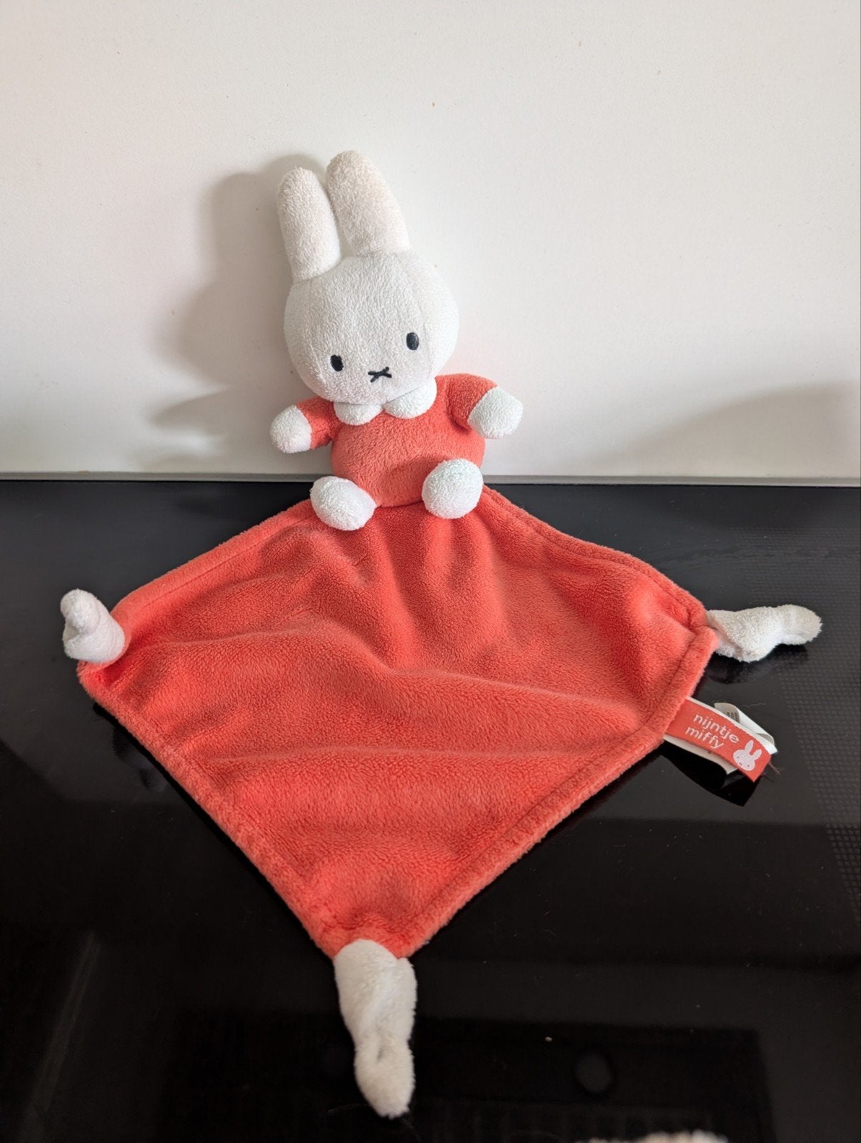 Oranje Nijntje knuffeldoekje, Oranje, Overige merken, Konijn, Nijntje