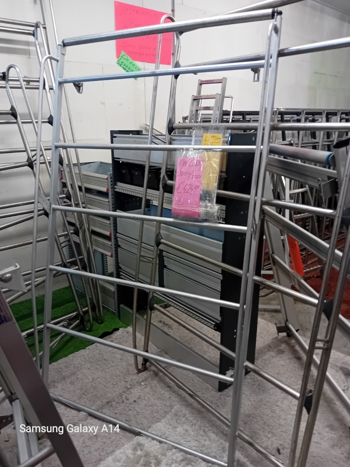 Volkswagen caddy imperiaal  windspiraal en ladderrol, Ophalen, Volkswagen