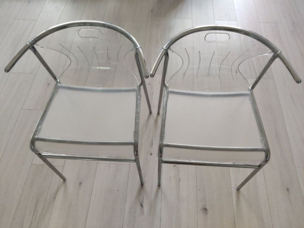 Vintage Ikea stoelen -ELMER- 1999 - Knut en Marianne Hagberg, Huis en Inrichting, Stoelen, Ophalen, Gebruikt, Twee