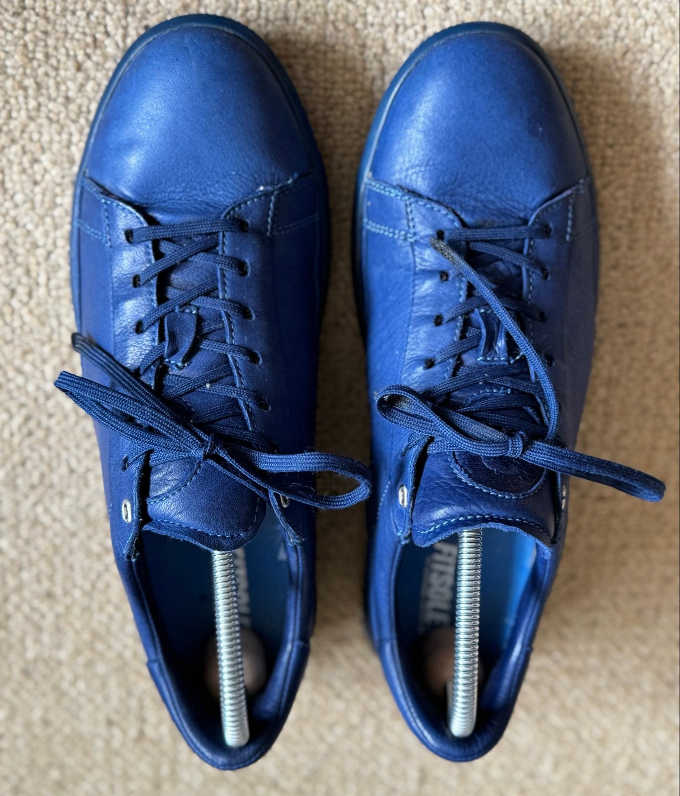Diesel blauwe sneakers - Maat 42, Blauw, Ophalen of Verzenden, Sneakers of Gympen, Zo goed als nieuw
