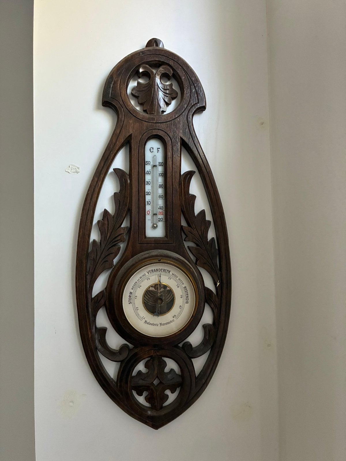 Barometer, Ophalen, Gebruikt, Barometer