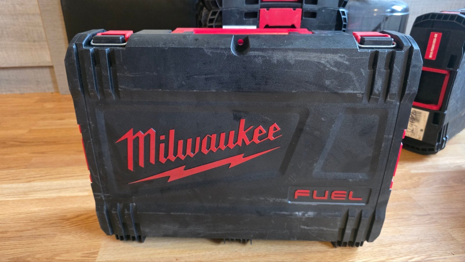 Milwaukee Koffers met diverse inserts, Ophalen of Verzenden, Gebruikt, Gereedschapsopslag, Milwaukee