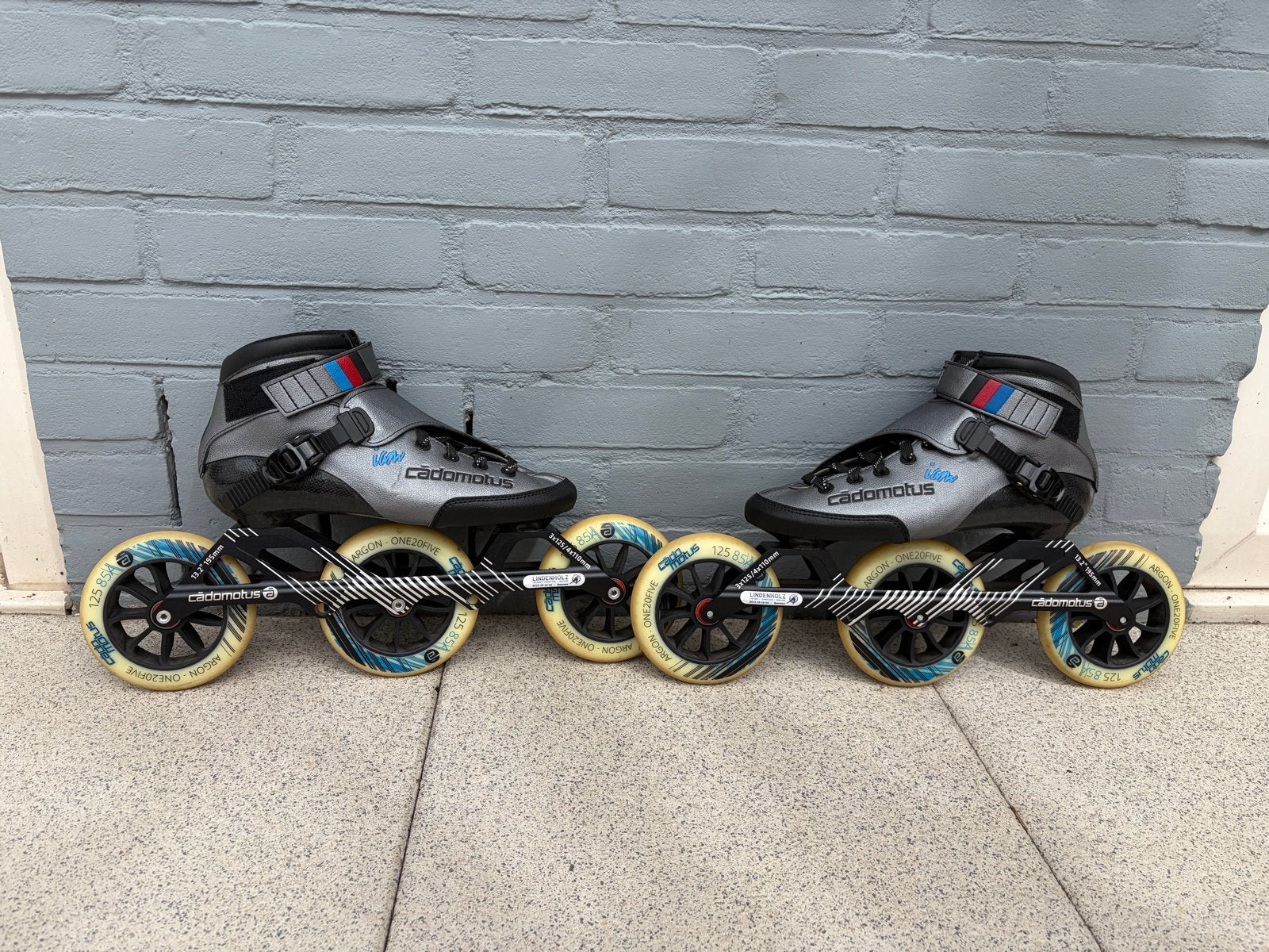 Cadomotus Agility 3 in 1 skeelers 3x 125mm maat 42, Dames, Overige typen, Zo goed als nieuw, Ophalen