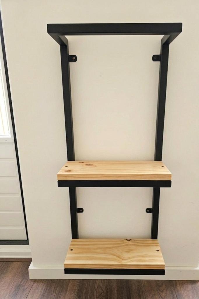 Wandrek industriale, Huis en Inrichting, Woonaccessoires | Wandplanken en Boekenplanken, Ophalen, Gebruikt