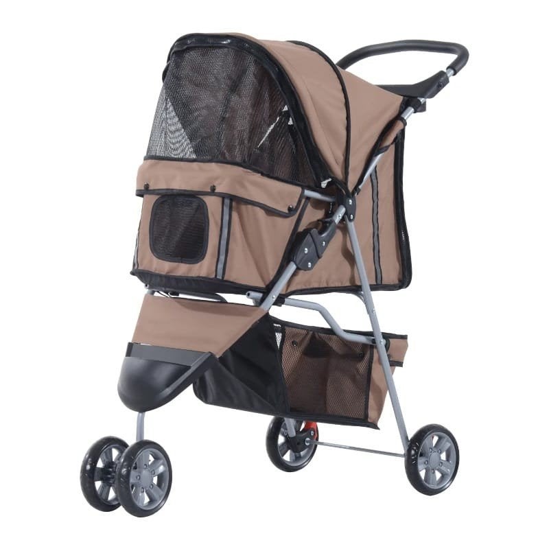 hondebbuggy hondenkar bruin, Ophalen of Verzenden, Nieuw