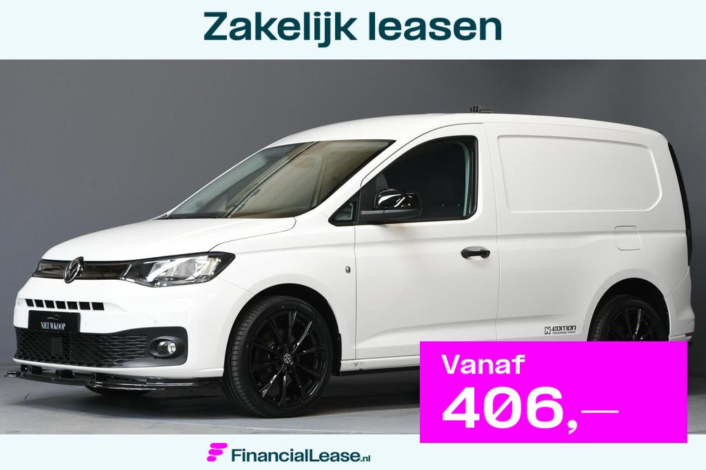 Volkswagen Caddy Cargo 1.5 TSI N-EDITION | LED | CARPLAY | S, 4 cilinders, Volkswagen, 116 pk, Wit