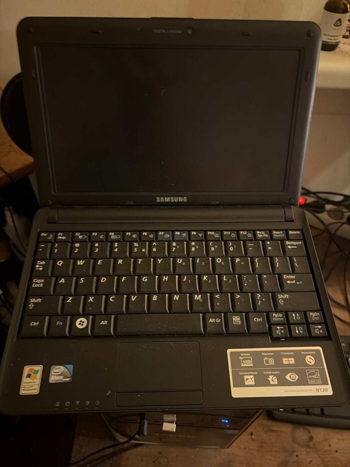 Samsung N130 Netbook - Compacte laptop met hoes, Computers en Software, Ophalen, Gebruikt, 10 inch of minder, Qwerty