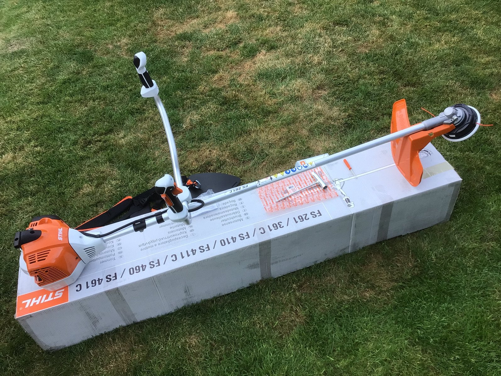Stihl FS 261 C bosmaaier NIEUW (met draadbol), Ophalen, Nieuw, 50 cm of meer, Benzine