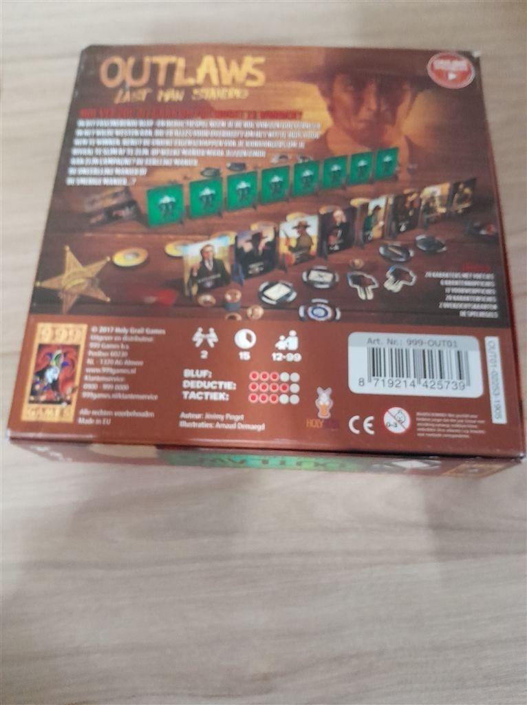 Outlaws - Last man Standing - 999 games - s4001, Verzenden, Zo goed als nieuw