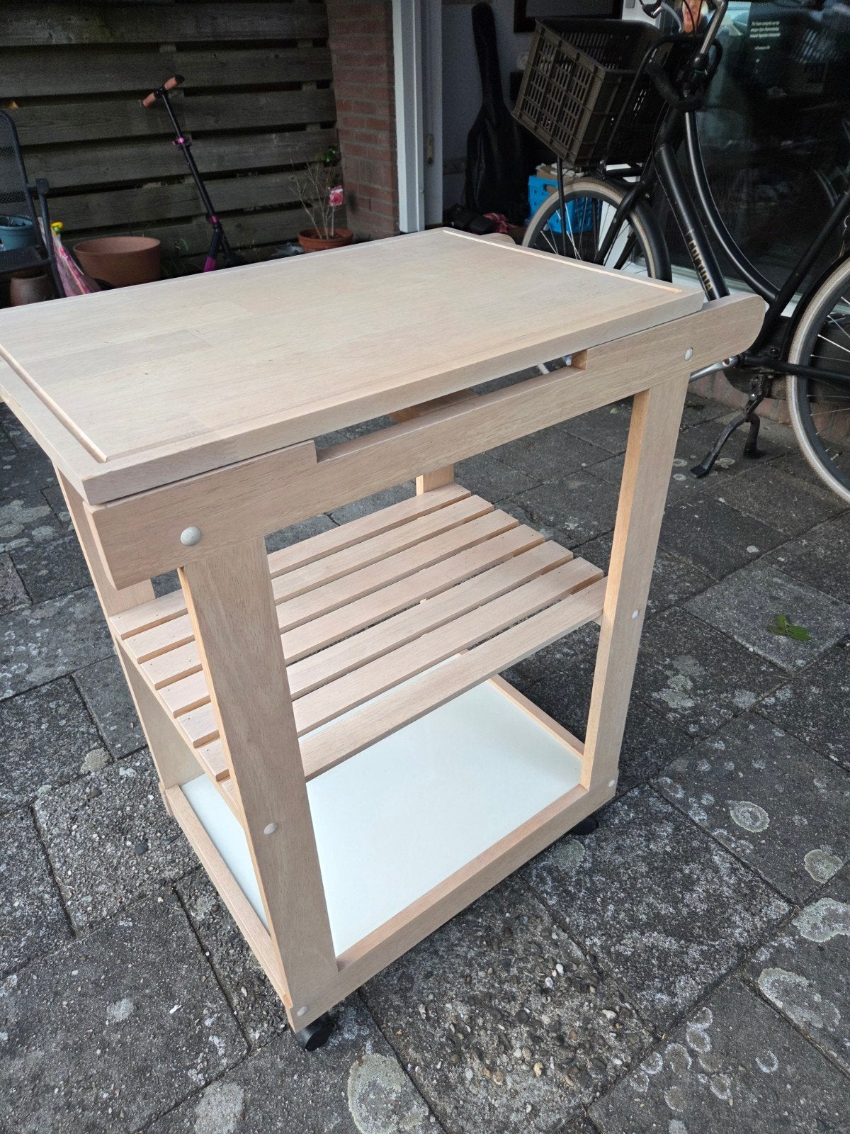 keukentrolley, trolley of verrijdbaar tafeltje Ikea, Ophalen, Gebruikt, Meerkleurig, 50 tot 100 cm