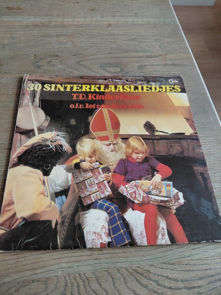 30 Sinterklaasliedjes tv kinderkoor Iet van der Velde vinyl., Cd's en Dvd's, Vinyl | Kinderen en Jeugd, Gebruikt, Muziek, Tot 2 jaar