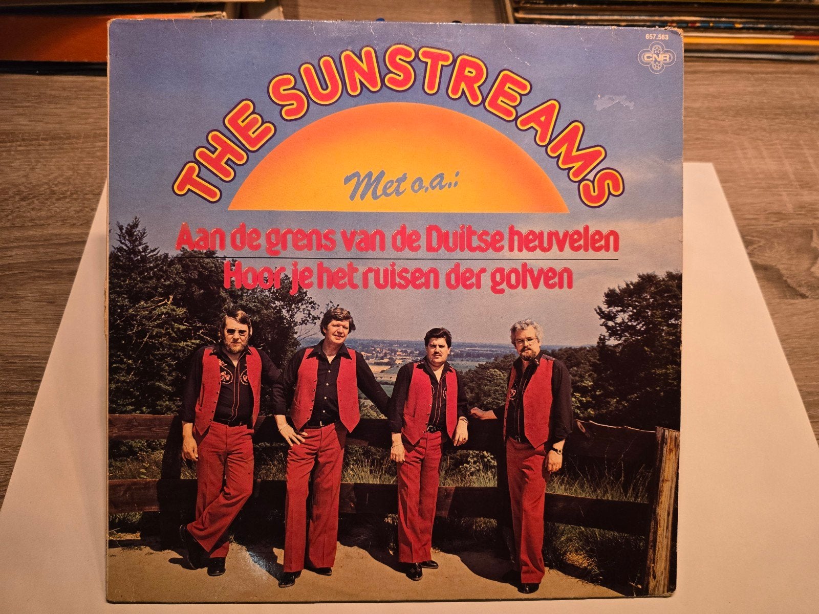 The Sunstreams - Aan de grens van de Duitse heuvelen LP, Cd's en Dvd's, LP, Gebruikt, Pop, Ophalen of Verzenden