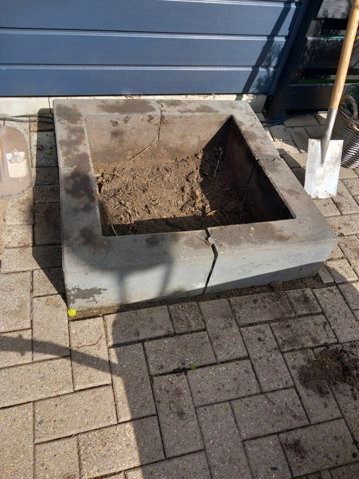 beton hoekstukken 12x25, Ophalen, Gebruikt, 25 tot 50 cm, Beton