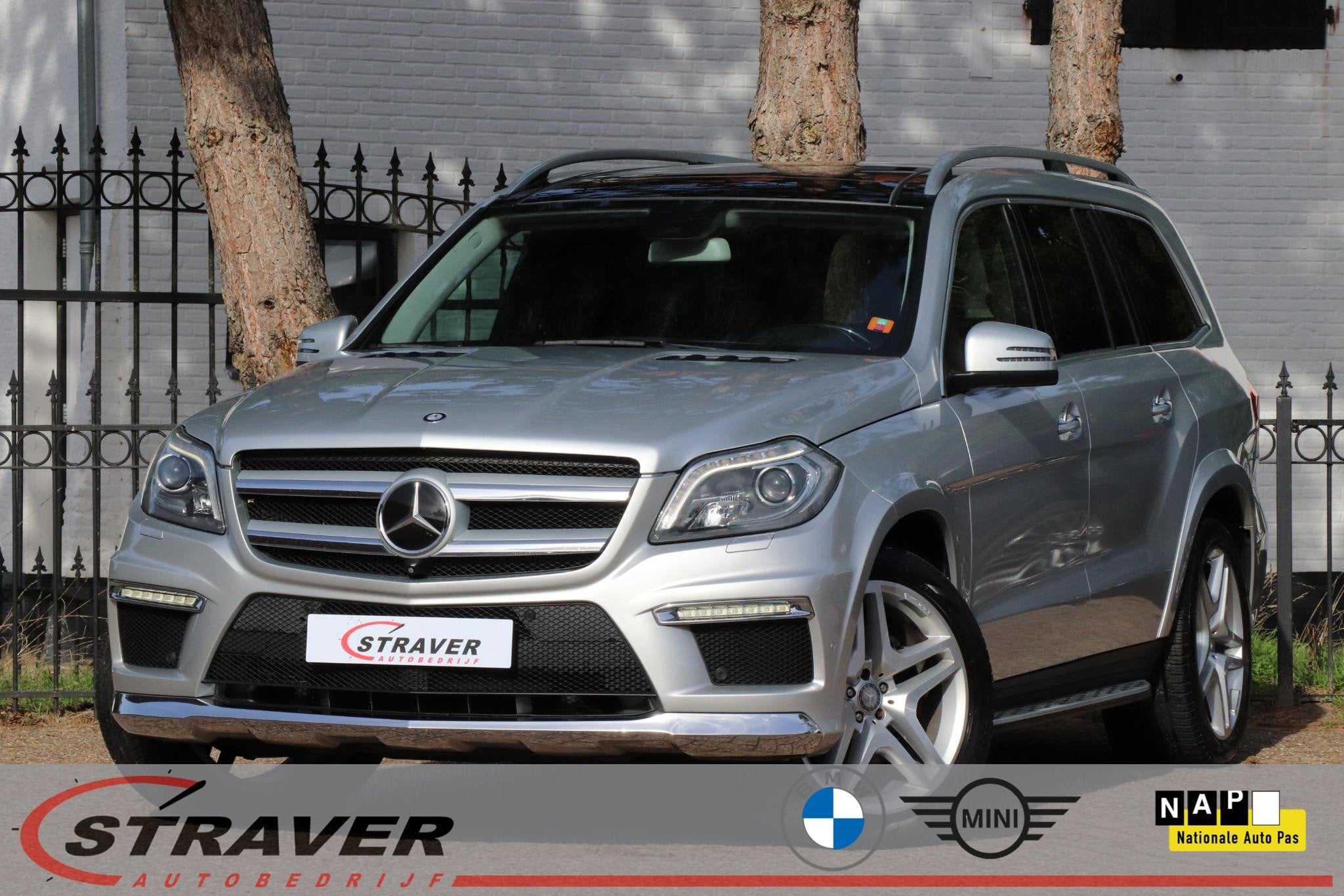 Mercedes-Benz GL-klasse 500 4-Matic |BTW |Panoramadak |Stoel, Auto's, Dealer onderhouden, 435 pk, 7 stoelen, Panoramadak