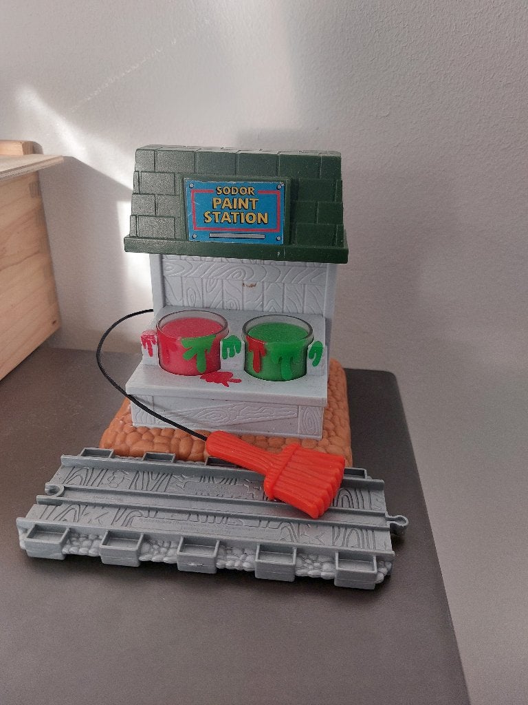 Thomas de Stoomlocomotief - Sodor Paint Station, Kinderen en Baby's, Ophalen of Verzenden, Zo goed als nieuw
