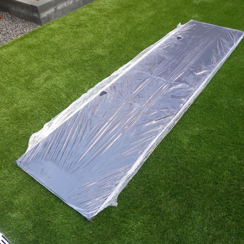 Nieuwe meubelplaat zwart, 300 cm hoog, Doe-het-zelf en Verbouw, Deuren en Horren, 215 cm of meer, Binnendeur, Nieuw, Ophalen of Verzenden