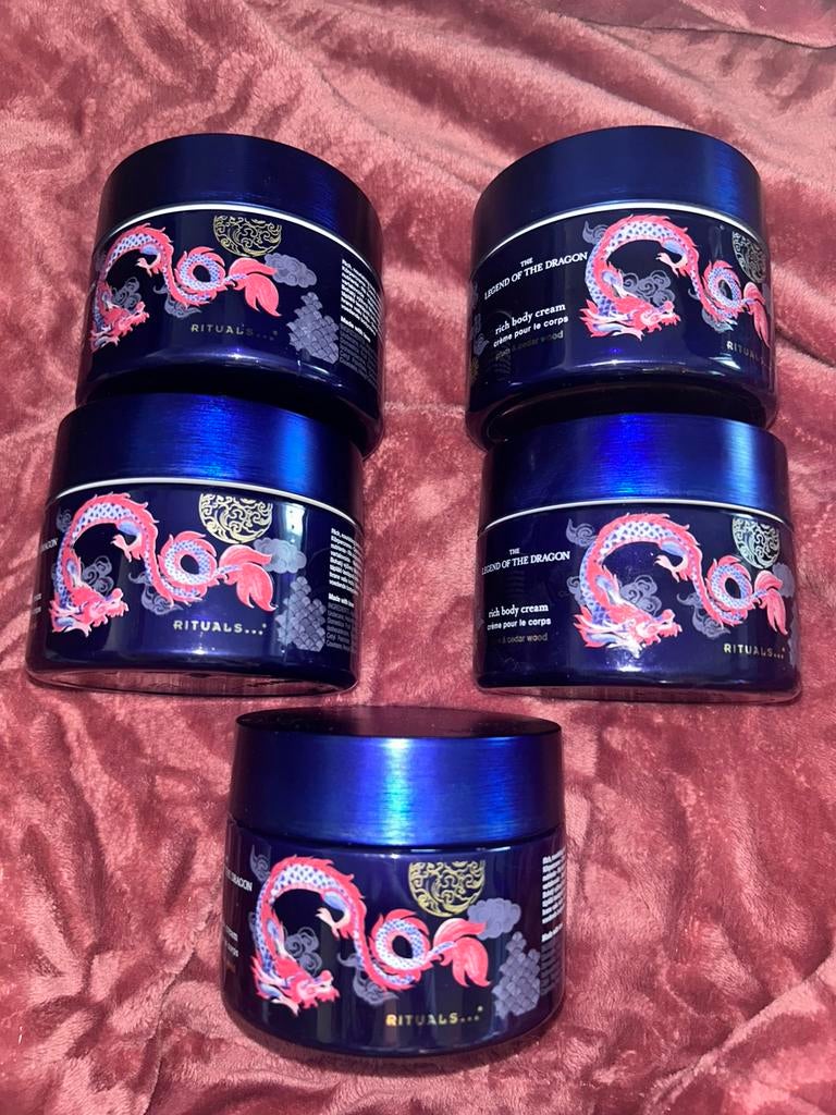 Ritual The Legend of the Dragon bodycreme 5 stuks, Ophalen of Verzenden, Nieuw, Overige typen
