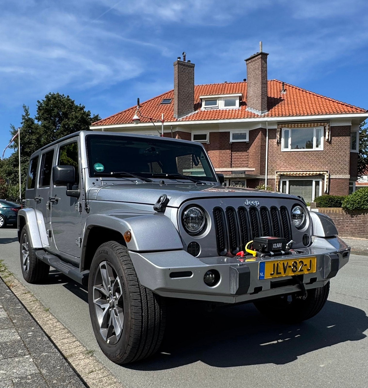 ‼️JEEP WRANGLER JK 3.6 V6 284PK SAHARA BJ2016 HARD/SOFTTOP‼️, Auto's, Jeep, Automaat, Dealer onderhouden, Leder, Bedrijf