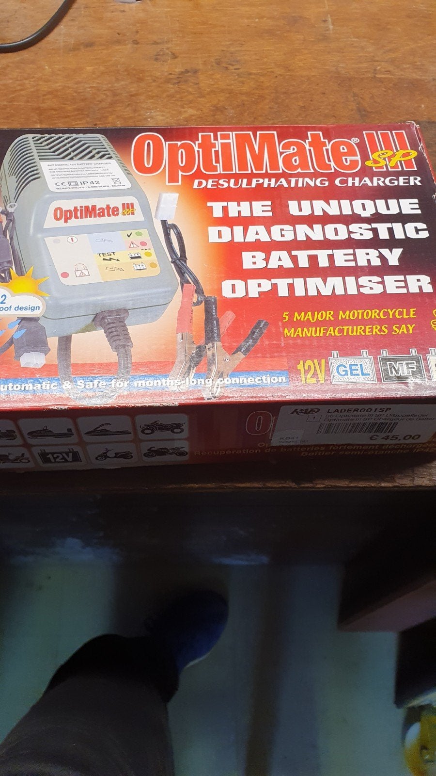 OptiMate III SP Acculader, Auto-onderdelen, Gebruikt, Universele onderdelen