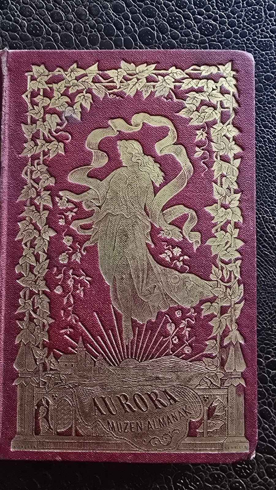 Aurora Muzen Almanak 1866 - Antiek Boek, Ophalen of Verzenden, Gelezen, W.J. Hofdijk, J.P. Heije, Nederland