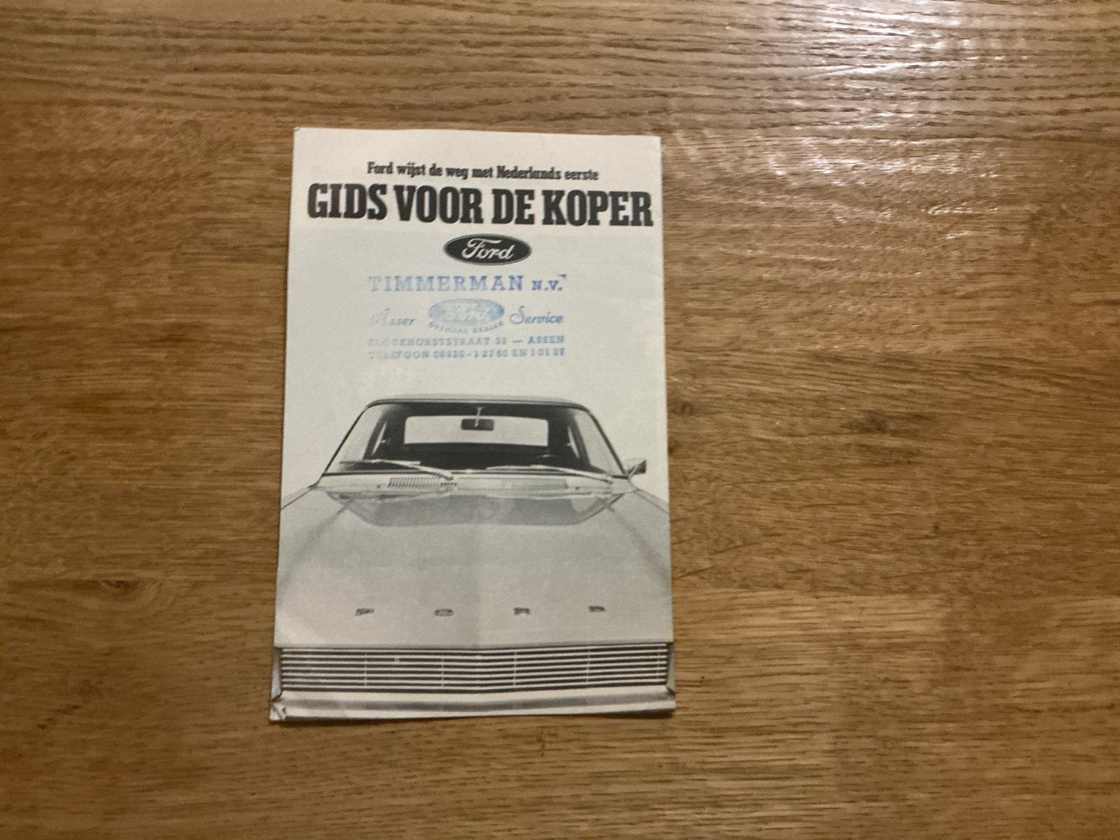 Ford Gids voor de Koper - Ford 12M 15M (1966), Ophalen of Verzenden, Gelezen, Ford