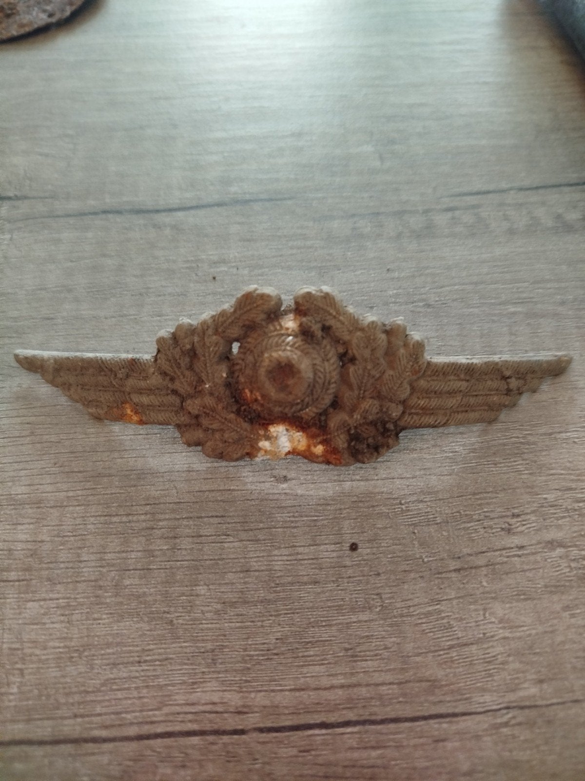 Vondst Luftwaffe kokarde, Verzamelen, Ophalen of Verzenden, Luchtmacht, Duitsland, Embleem of Badge