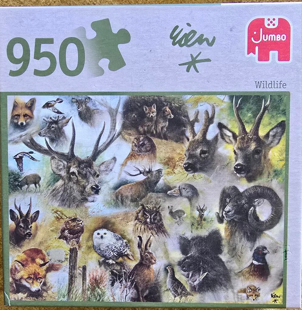 Puzzel Rien Poortvliet Wildlife, Ophalen of Verzenden, 500 t/m 1500 stukjes, Zo goed als nieuw